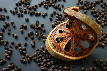 Asian Food Ingredients , Beal Fruit , Black Peppers and Hawthorn