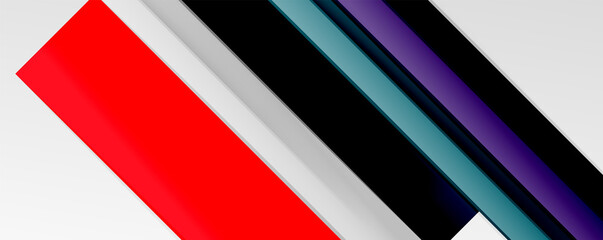 Color abstract lines trendy geometric background for business or technology presentation, internet poster or web brochure cover, wallpaper
