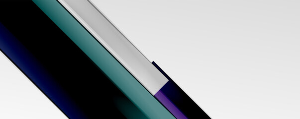 Color abstract lines trendy geometric background for business or technology presentation, internet poster or web brochure cover, wallpaper