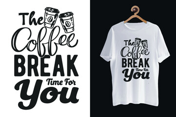 Coffee typography t-shirt design/ coffee shirt for men/ coffee shirt for girls/