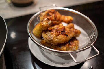 Cuisses de poulets rôti