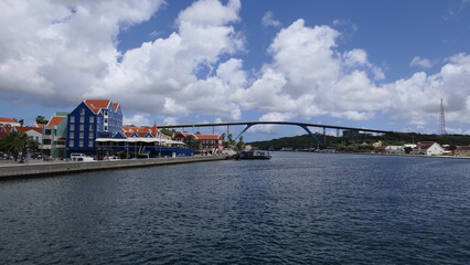 willhemstad in curacao, abc island