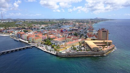 willemstad in curacao, abc island