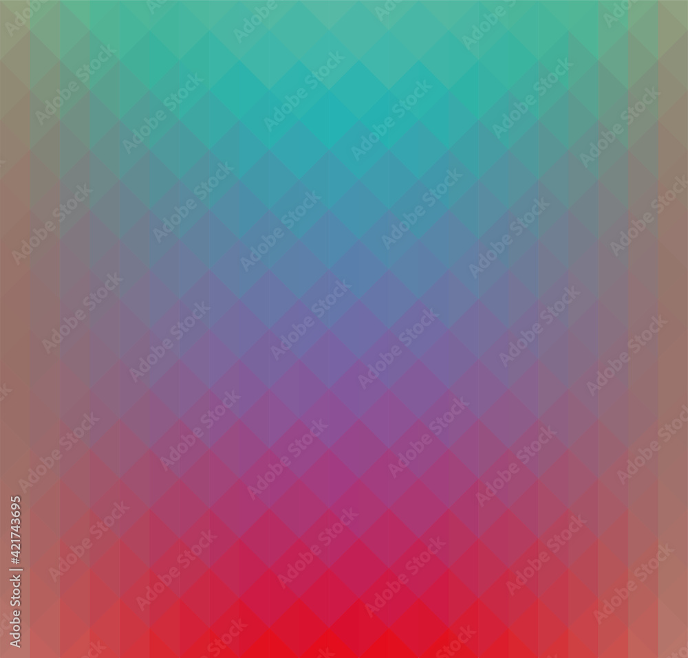 Poster abstract gradient art background with geometric shapes and soft color tone.