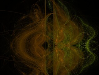 Imaginatory fractal background generated Image