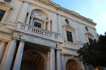 Obraz premium national library in valletta in malta
