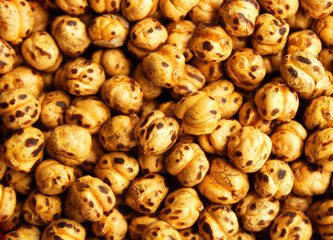 Roasted chickpeas snack food
