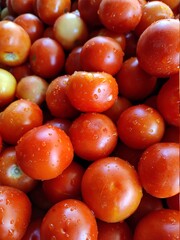 tomatoes in market