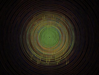 Imaginatory fractal background generated Image