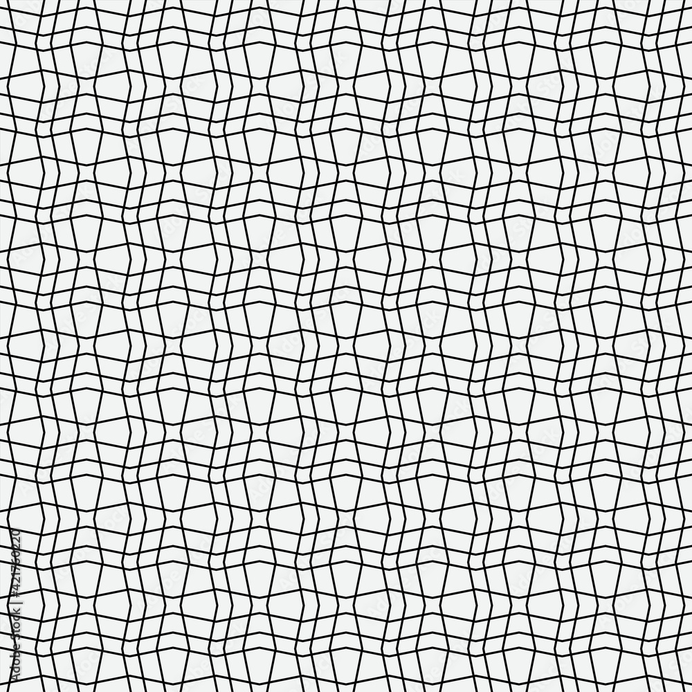 Aufkleber Mesh Pattern. Vector Black Mesh Pattern.