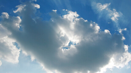 clouds in the sky