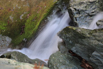 大豊町　轟の滝