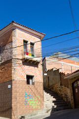 Street view from Sucre, Bolivia