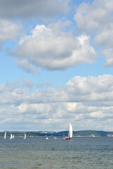 Żaglówki w Zatoce Gdańskiej, Baltic Sail © Dominika