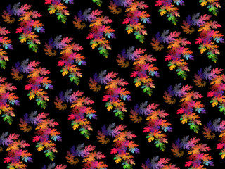 Fototapeta na wymiar Computer generated fractal pattern with design