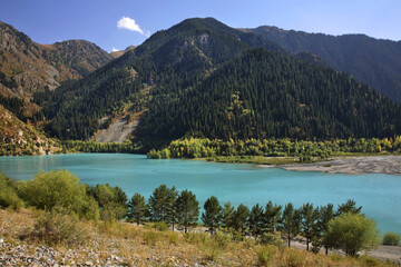 Fototapeta na wymiar Lake Issyk. Kazakhstan