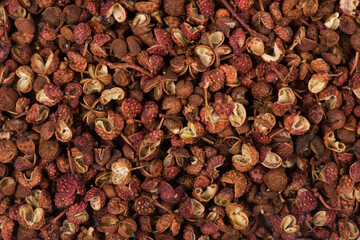 Close-up image of pepper background