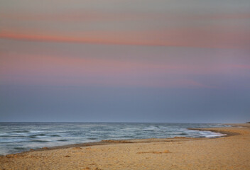 Sunset in Jastarnia. Hel Peninsula. Poland