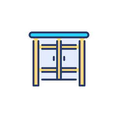 Fototapeta premium Cellarette icon in vector. Logotype