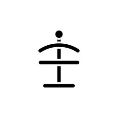 Clothes Valet icon in vector. Logotype
