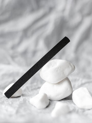 Nail files for manicure and pedicure