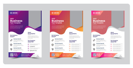 Business Flyer Design, Digital Marketing Agency Flyer Template