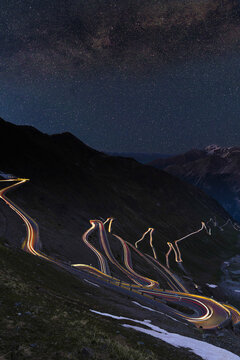 landscape at night