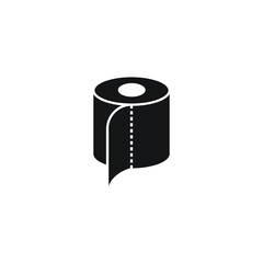 Toilet paper icon  image