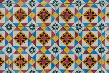 colorful tiles typical of Portugal