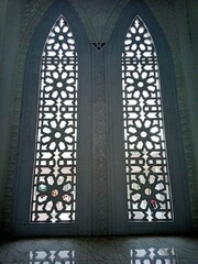 the interior of the mosque