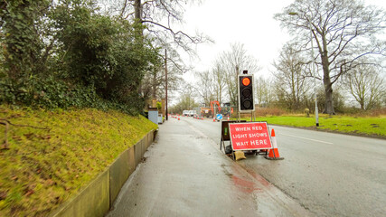 Roadworks Sign Control