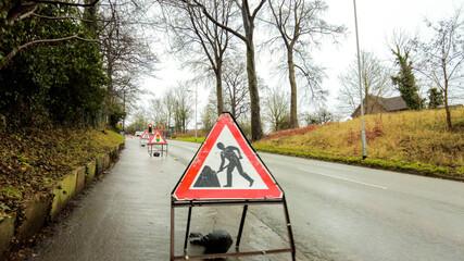 Roadworks Sign Control