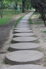 Path in  Lodi Gardens, New Delhi, India