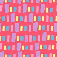 Bright stripes of pastel colors. seamless pattern. For fabrics, paper, baby clothes, textiles, packaging, wallpaper, backgrounds and postcards
