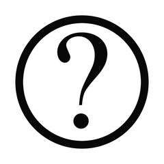 question mark icon design vector