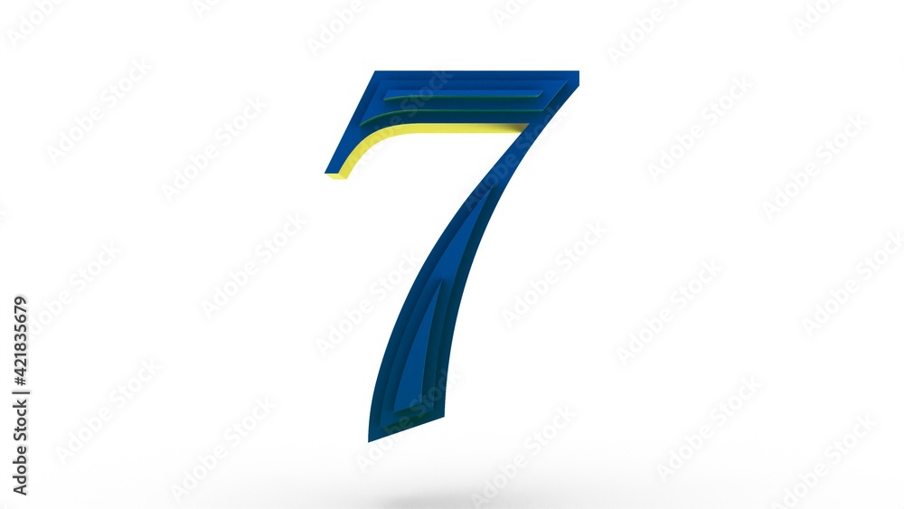 Poster 3d number 