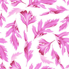 Fototapeta na wymiar Tropical leaves. seamless stylish fashion pattern