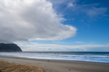 Tillamook Head and the beach at Seaside on the Oregon coast