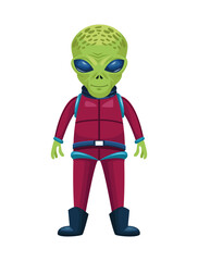 alien creature standing