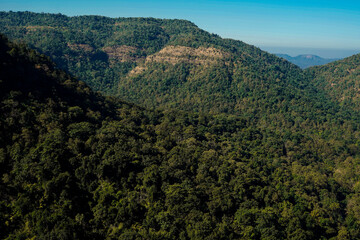 view from the mountain