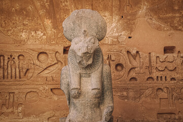 Ruins of the Egyptian Karnak Temple, the largest open-air museum in Luxor