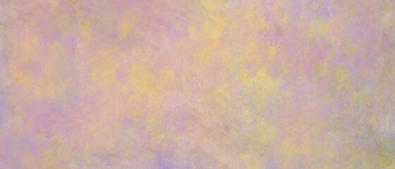 Abstract painted paper. Background illustration with soft blurred watercolor texture. Grunge template for design. Yellow. Pink. Multicolor wallpaper for cards.