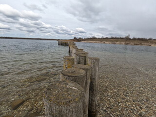 Fototapeta premium Holz am See