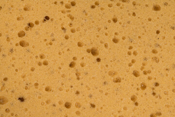 The porous texture of tile grout sponge