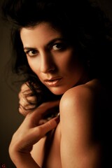 face model woman girl portrait