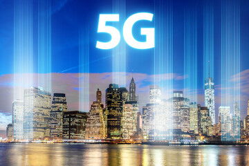 Concept of 5g networks in large cities