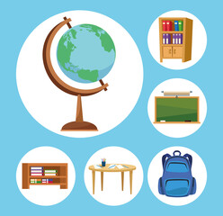 school forniture icons