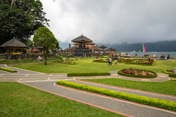 The temple complex Pura Ulun Danu Beratan