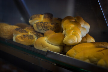 bread pastries and buns and muffins