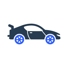 Sports car icon